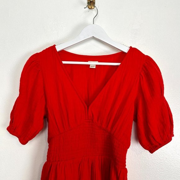 BILLABONG Spellbound Mini Dress in Red Velvet Size Small - Picture 4 of 12